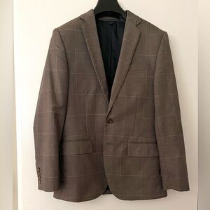 J. Crew Men’s Check Suit Jacket Blazer